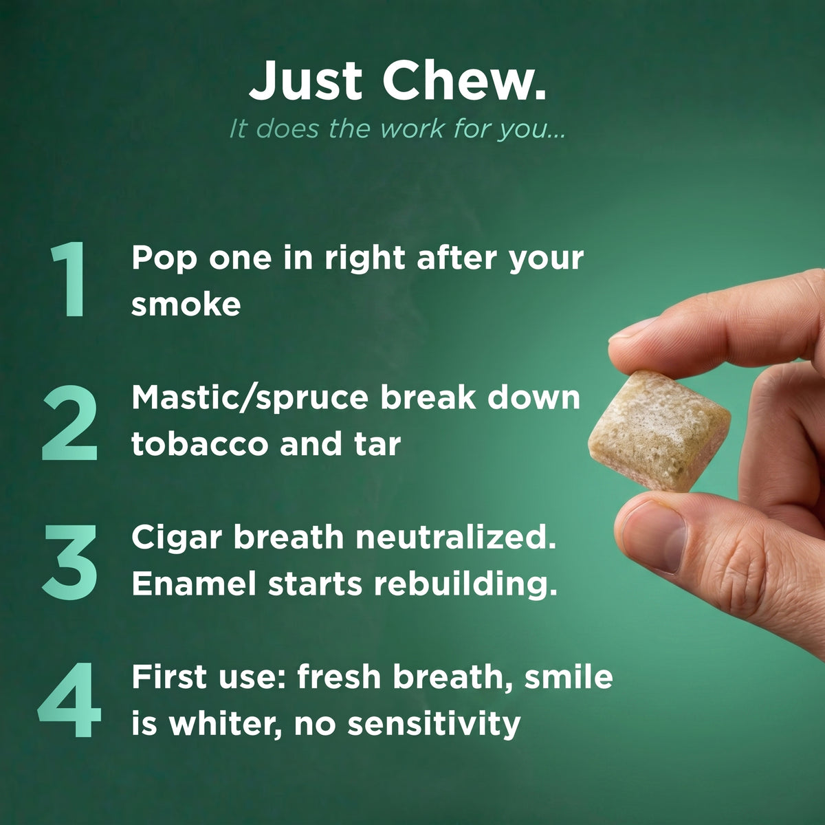Chew Clean™ Remineralizing Gum