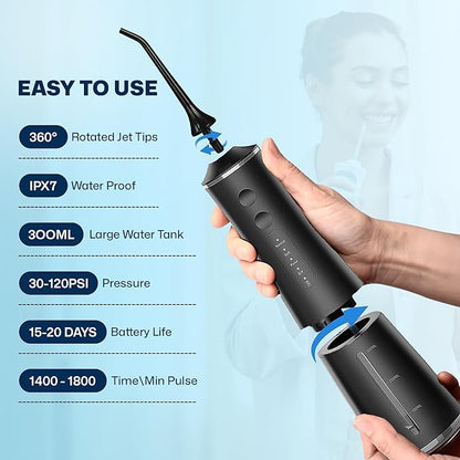 Nella AquaFloss™ Premium Water-Flosser