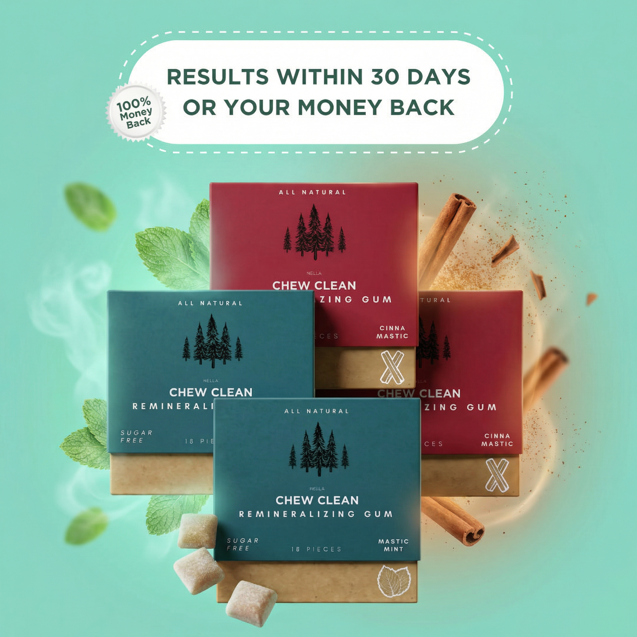 Chew Clean Remineralizing Gum